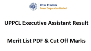 Read more about the article UPPCL Executive Assistant (EA)  2022 Result / यूपीपीसीएल एग्जीक्यूटिव असिस्टेंट रिजल्ट 2023, यहां से करें चेक