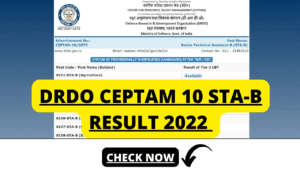 Read more about the article DRDO Senior Technician Assistant & Technician Result 2022/ डीआरडीओ ने सीनियर टेक्निकल असिस्टेंट के नतीजे घोषित