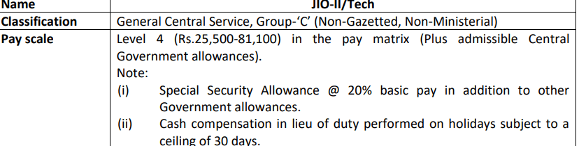 MHA Intelligence Bureau, Junior Intelligence Officer, Technical Recruitment 2023, Apply Online / इंटेलिजेंस ब्यूरो आईबी जूनियर इंटेलिजेंस ऑफिसर 2023 ऑनलाइन 5 image 9
