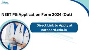 Read more about the article NEET PG 2024 Registration Now Open: Application Form Link, Fees, Documents Required, Step-by-Step Guide to Apply!