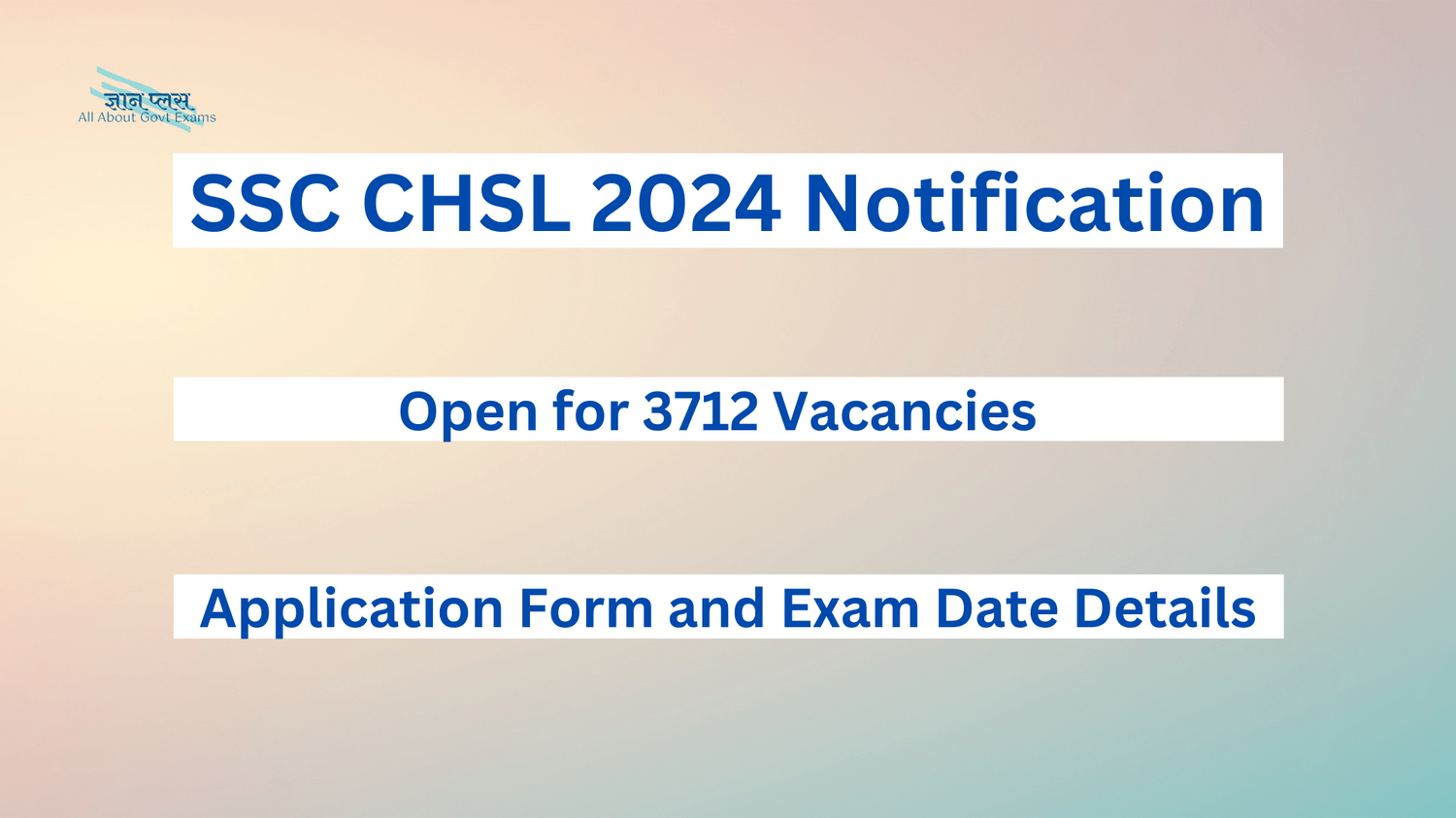 Read more about the article Unlock Your Future: SSC CHSL 2024 Notification Released! Don’t Miss Exam Dates & Application Form Details!